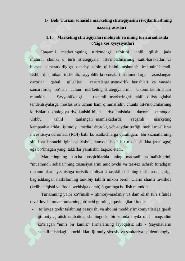 Turizmni rivojlantirishda raqamli marketing va onalyn tizimlardan foydalanish 4