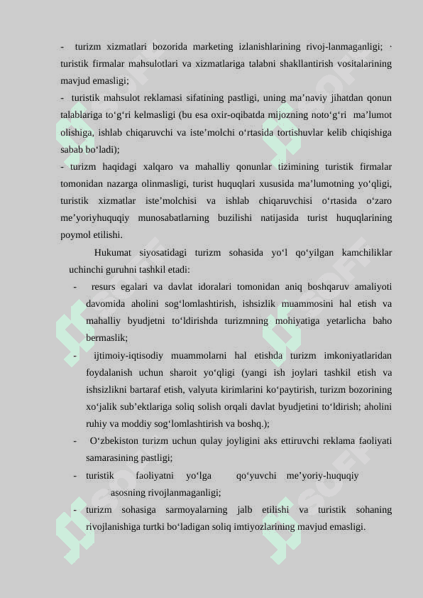 Turizmni rivojlantirishda raqamli marketing va onalyn tizimlardan foydalanish 6