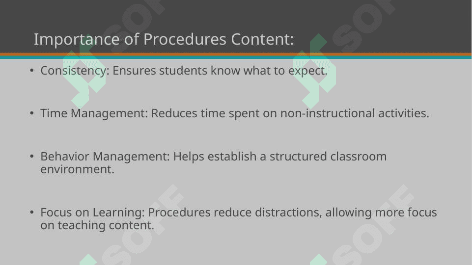 Procedures in Teaching Methods 3