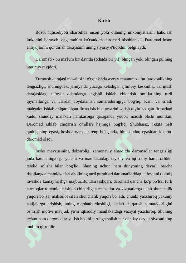 Axolining daromadlari darajasi dinamikasi 2