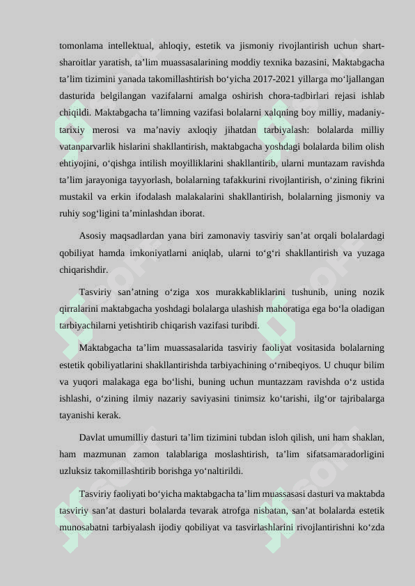 MAKTABGACHA YOSHDAGI BOLALARNING IJODKORLIGINI RIVOJLANTIRISH METODLARI 4