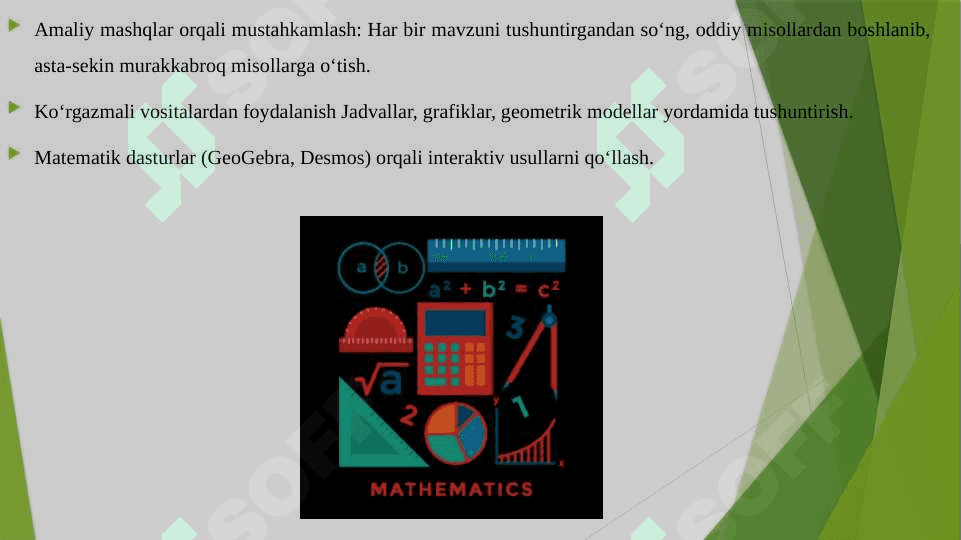 ALGEBRAIK ELEMENTLARNI O'RGATISH METODIKASI 4