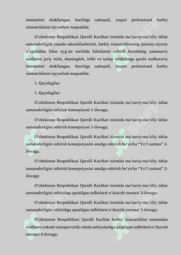 HARBIY QISMLARDA TARBIYAVIY VA MAFKURAVIY ISHLAR USLUBIYOTI 6