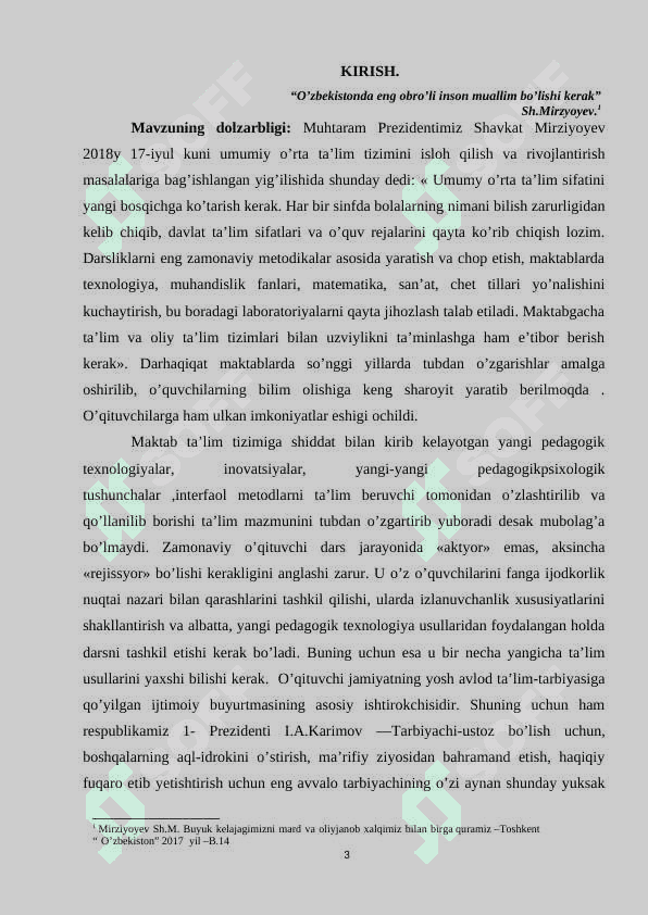 Tarix o’qituvchisining darsga tayyorgarlik bosqichlari 3