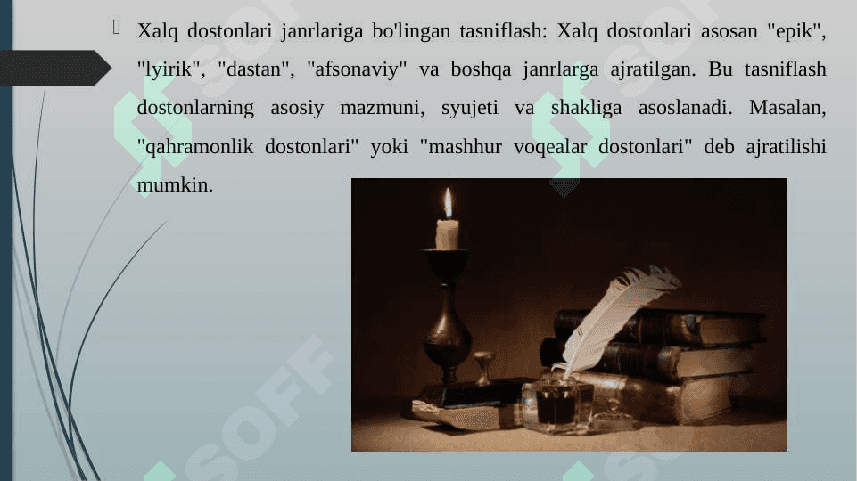 XALQ DOSTONLARI TASNIFI YUZASIDAN OLIB BORILGAN ISHLAR. 7
