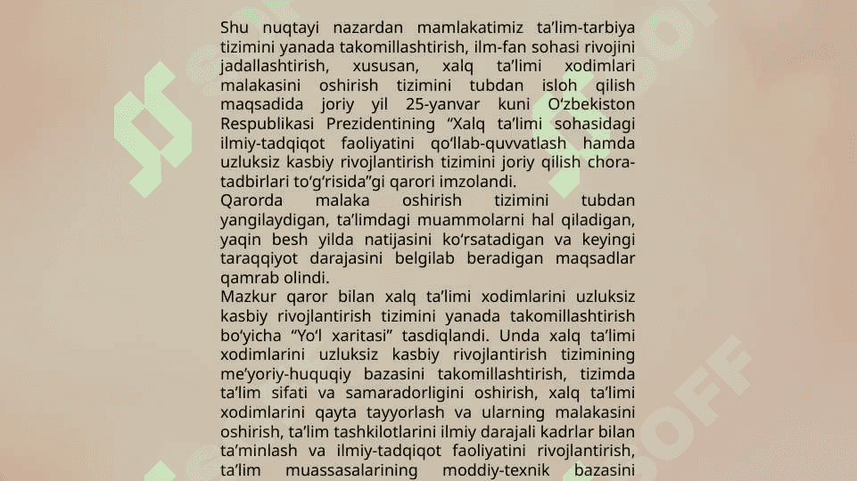 Hayot davomida ta’lim muvaffaqiyat vositasi sifatida 3