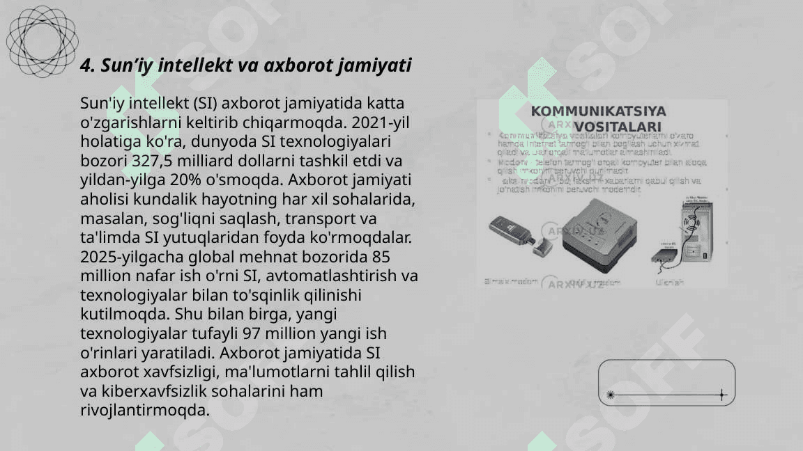 Axborot jamiyatini yuzaga kelishida fan va texnika yutuqlarining taʼsiri 6