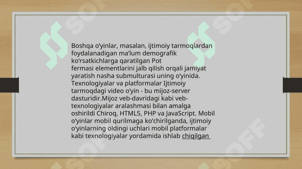 O’yinlar-ijtimoiy faoliyat sifatida 6