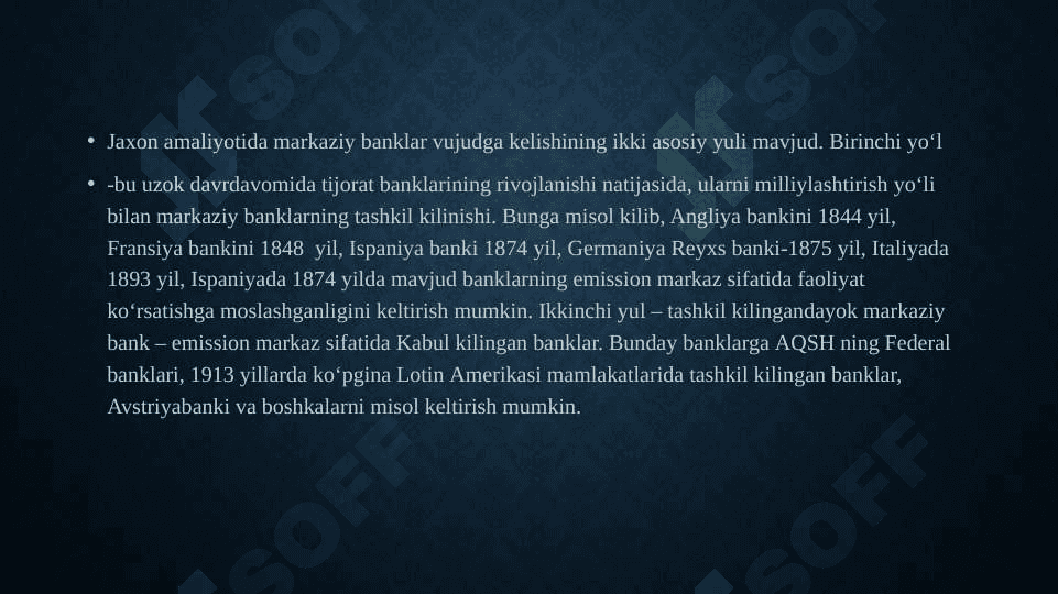 Markaziy bank va uning funksiyalari 5