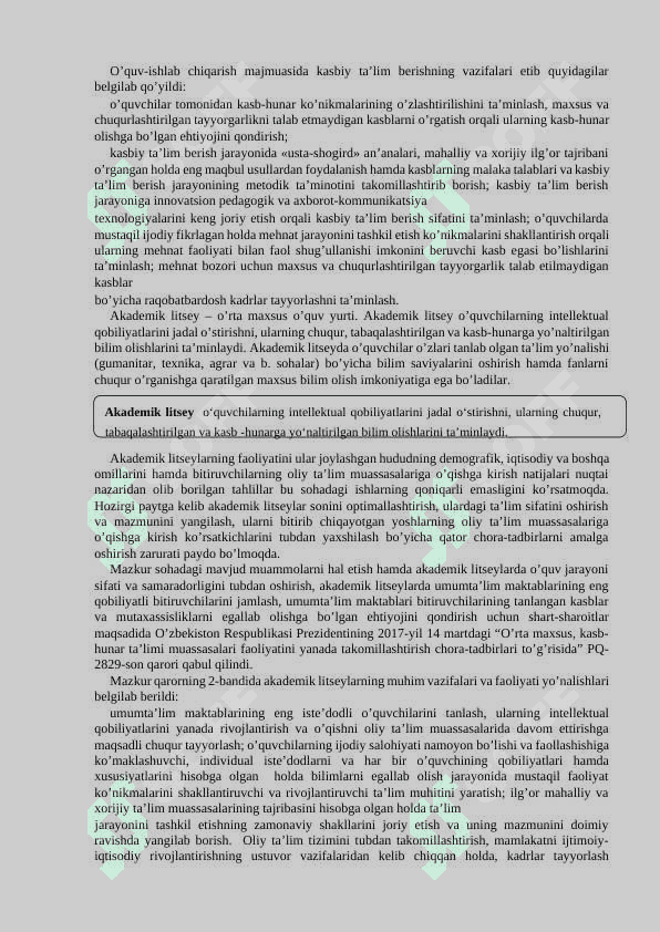 O`ZBEKISTON RESPUBLIKASIDA TA`LIM TIZIMINI RIVOJLANTIRISHNING KONTSEPTUAL ASOSLARI 4