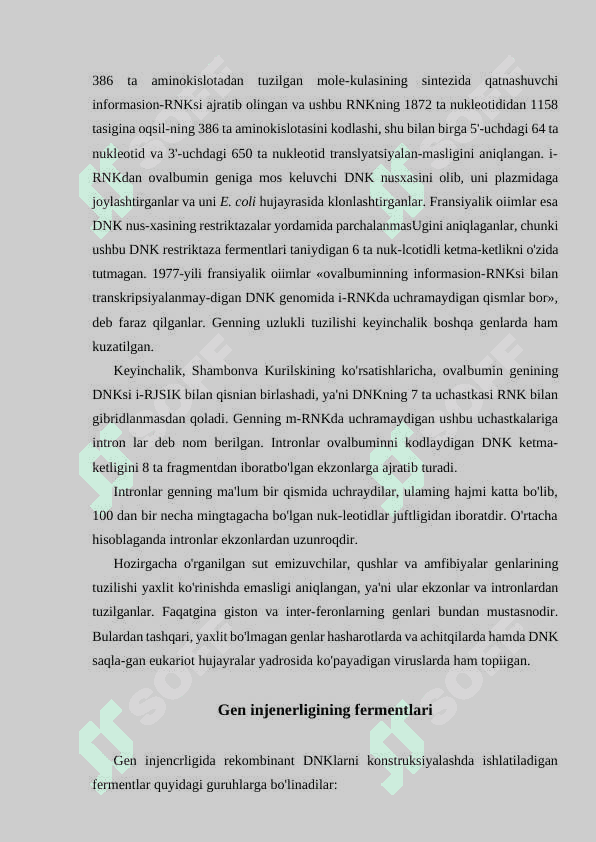 Gen injenerligi 3