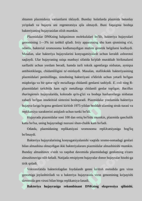 Gen injenerligi 7