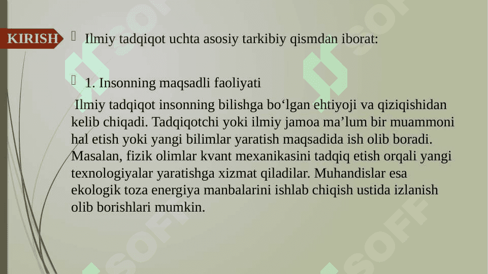 Ilmiy tadqiqotlarni tashkil etish 5