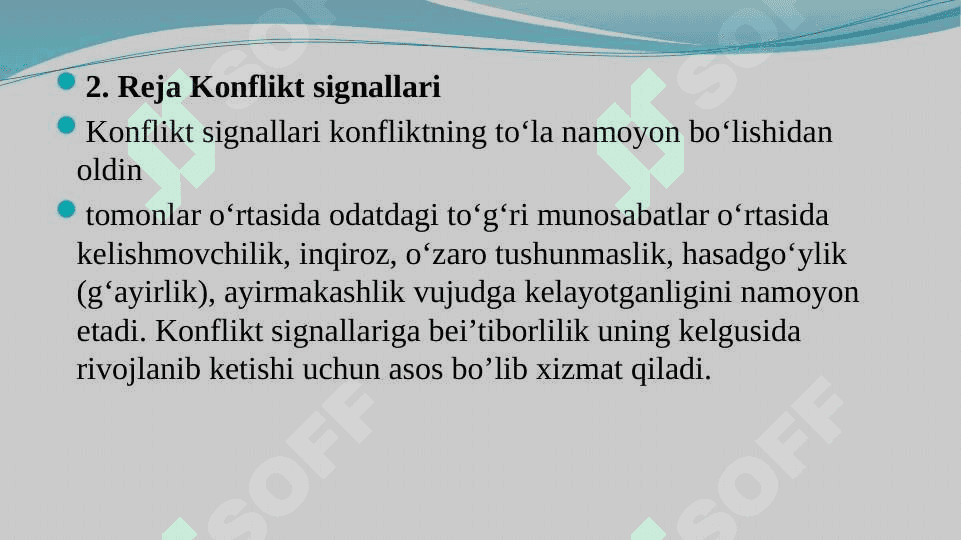 KONFLIKT SIGNALLARI 3