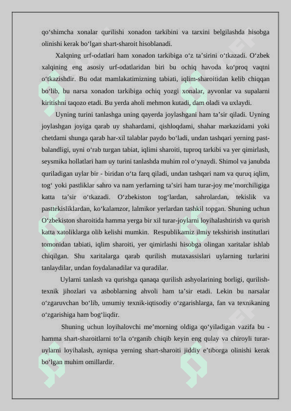 Turar-joy binolarining konstruktiv yechimlarini  tahlil qilish Turar-joy binolarining konstruktiv yechimlarini  tahlil qilish 3