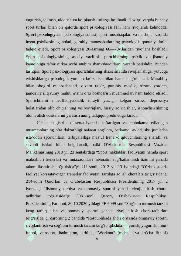YENGIL АTLETIKА BILАN SHUG’ULLАNUVCHI 13-14 YOSHLI SPORTCHILАRNING INDIVIDUАL PSIXOLOGIK XUSUSIYАTLАRINI O’RGАNISH VА TАKOMILLАSHTIRISH 3