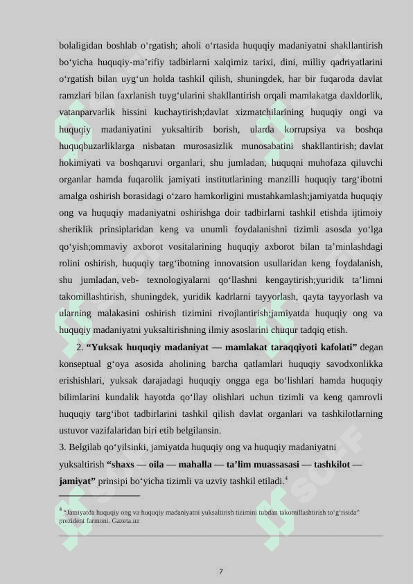 Yoshlarda huquqiy ong va madaniyatni shakllantirish 7