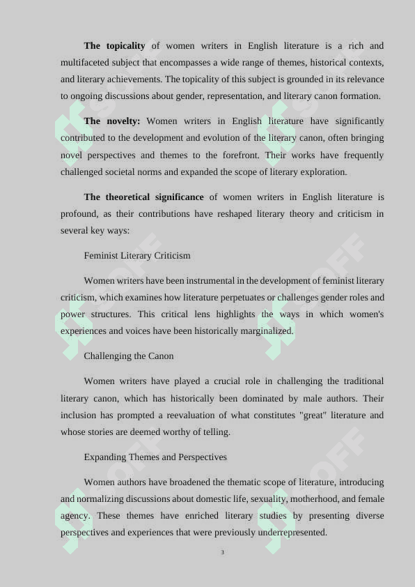 Women-writers in English literature 3
