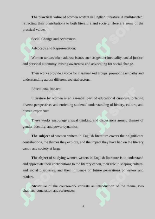 Women-writers in English literature 4