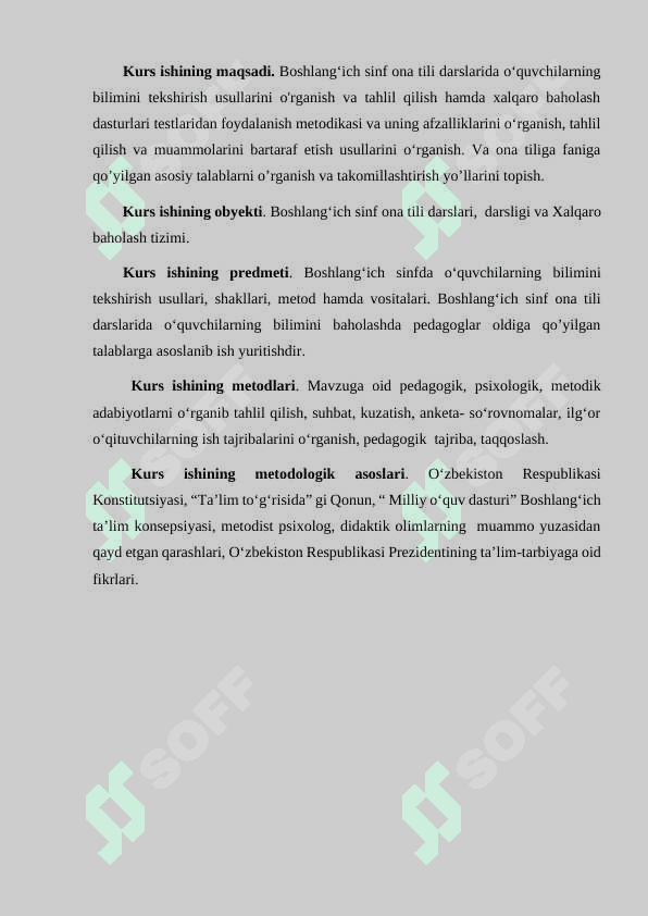 Boshlang’ich sinflarda ona tili darslariga qo’yiladigan talablar 4