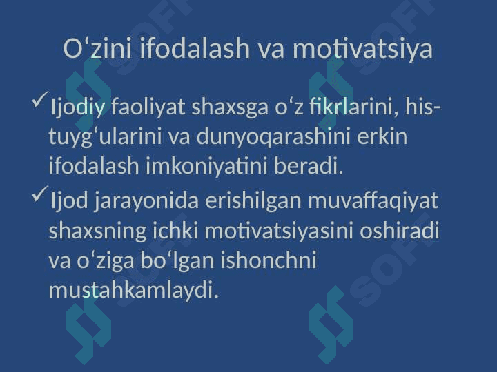 Steam shaxs rivojlanishining ijodiy aspekti 6