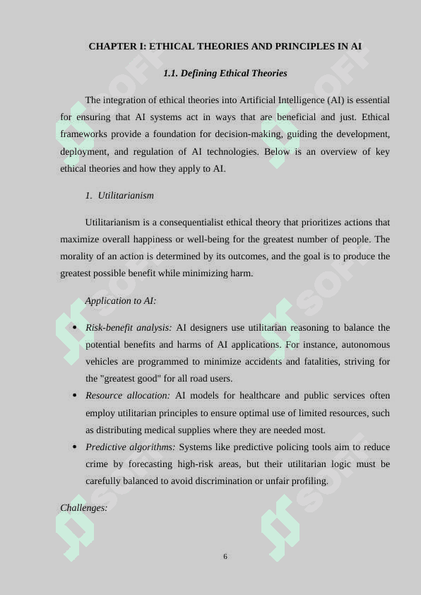 Ethical implications of Artificial Intellegence 6