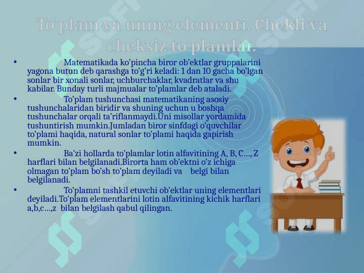 to'plamlar ustida amallar. eyler-venn diagrammasi 7