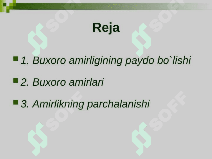 XIX asr o’rtalarida Buxoro amirligi 2
