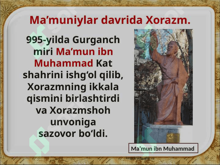 Xorazmshohlar davlati 3