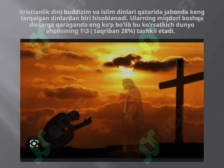 O’zbekistonda xiristian dinining rivojlanishi va hozirgi zamon 3