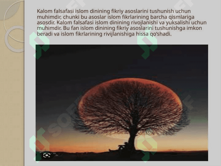 Falsafa . Kalom falsafasi va fiqh 4