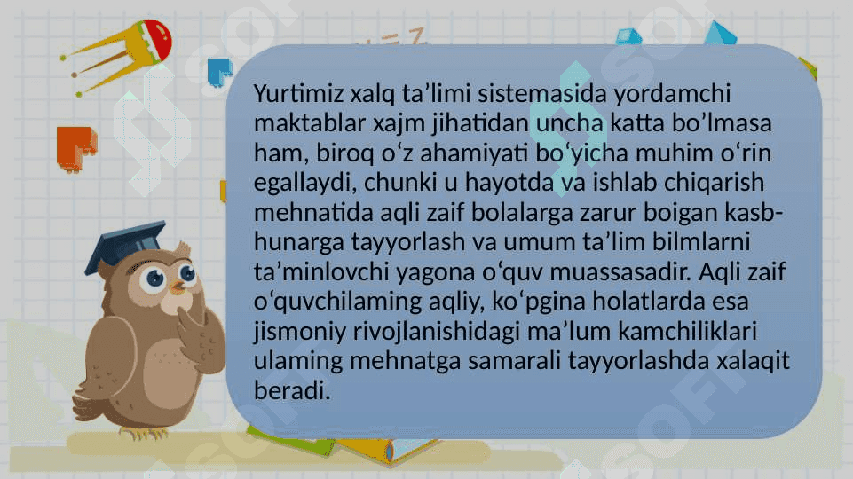 Yordamchi maktabda matemateka òqitish usullarini dars jarayonida kuzatish va tahlil qilish 2