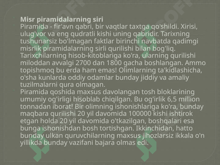 TASAVVUF TUSHUNCHASINING MAZMUN VA MOHIYATI UNING TARIXI VA ASOSIY G’OYALARINING TASNIFI 6