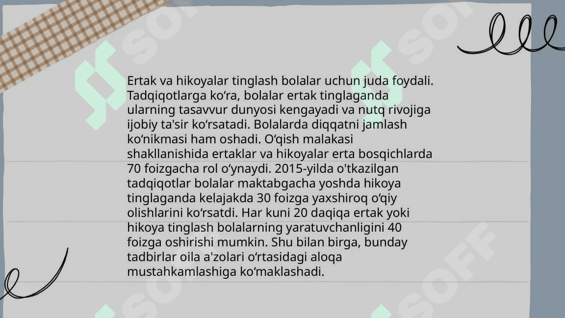 Maktabgacha ta'lim tashkilotining davlat oʻquv dasturiga asosan kun tartibi tashkil etish 6