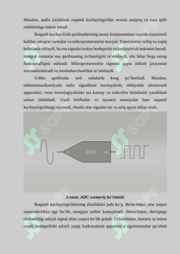 Raqamli kuchaytirish qurilmalari 5