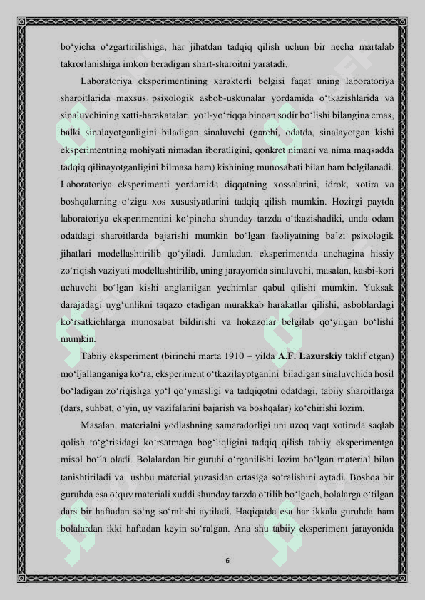 Pedagogika va psixologiya 6