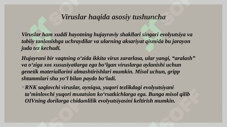 Viruslarning kelib chiqishi va ularning ahamiyati 2
