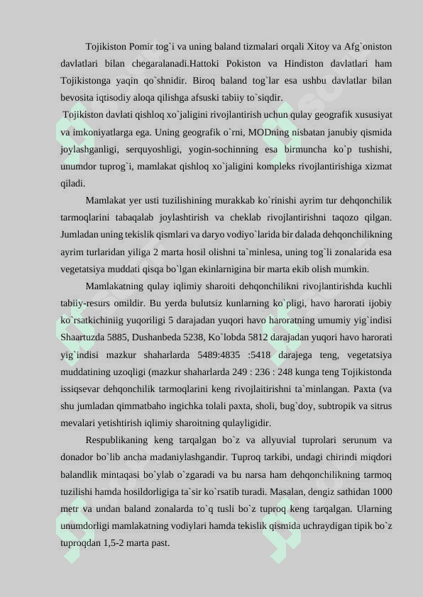 Tojikiston respuplikasi 6