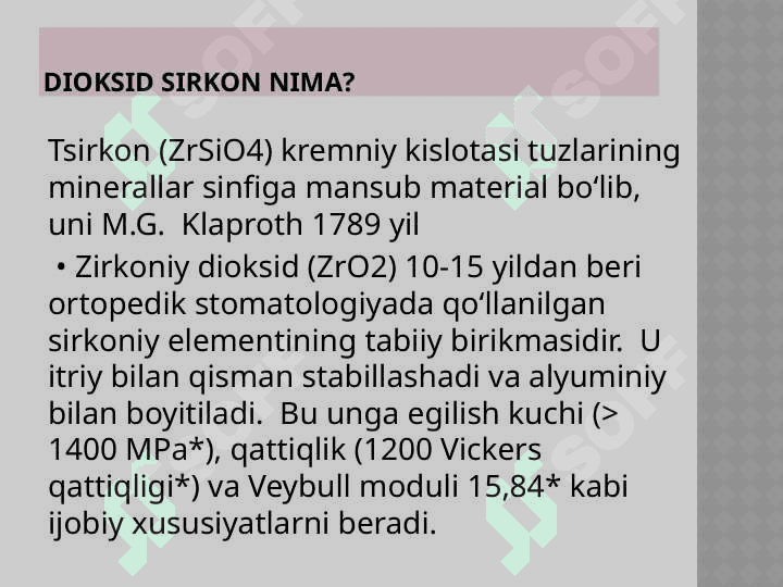 DIOKSID SIRKON 2