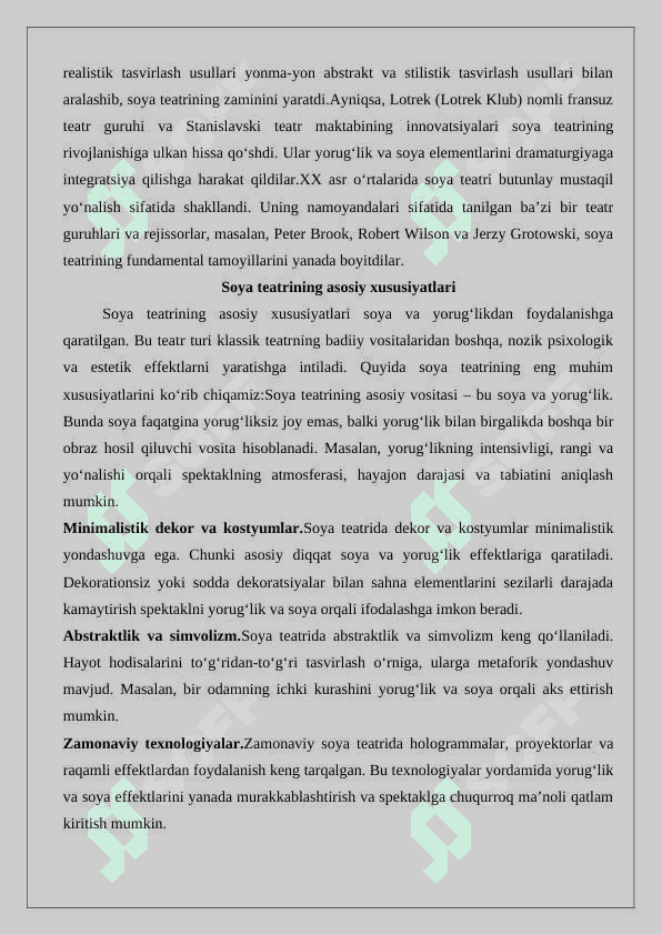 Maktabgacha ta’lim tashkilotida soya teatrini tashkil qilish 5