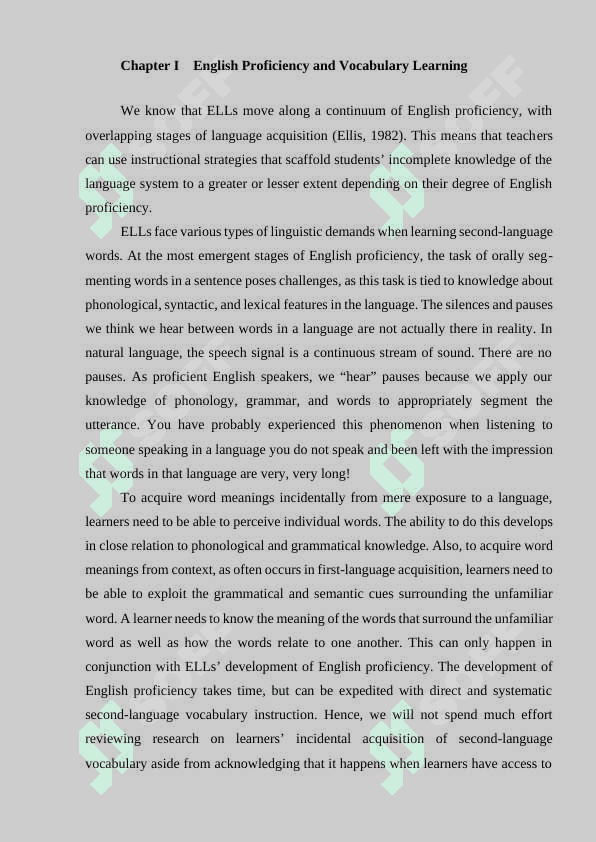 Vocabulary learning is incremental in nature (kurs ishi) 4