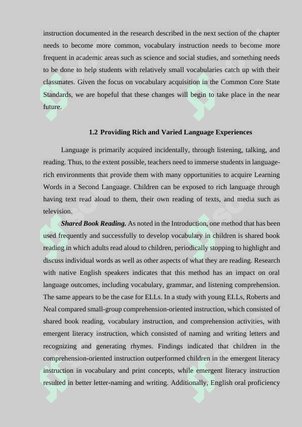 Vocabulary learning is incremental in nature (kurs ishi) 7
