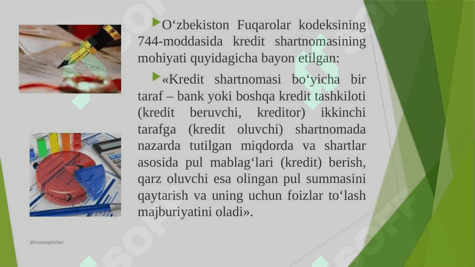 Tijorat banklari tomonidan ko’rsatiladigan kridit-dipozit xizmatlari ommabobligi va qulayligini oshirish 3