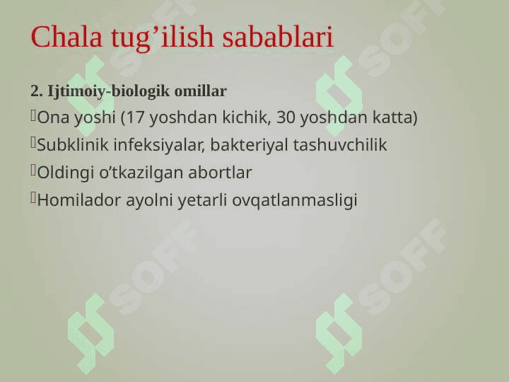 CHALA TUG`ILGAN CHAQALOQLAR 5