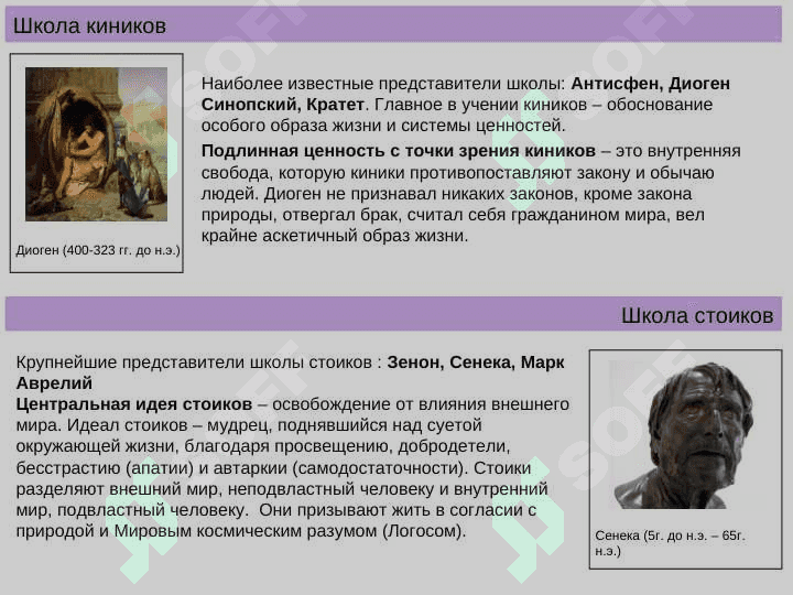 Основные этапы развития философской мысли 8
