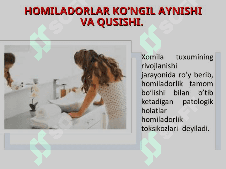Homiladorlik ilk toksikozlari. Homiladorlikda gipertenziv sindrom. 3