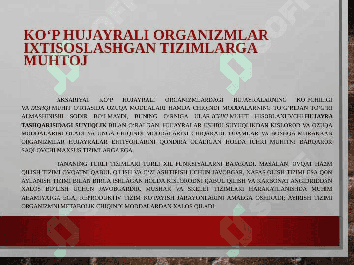 Odam organizmi 3