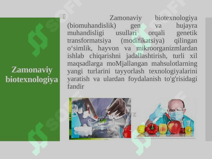 Qishloq xojaligi biotexnalogiyasining nazariy va amaliy ahamiyati 3