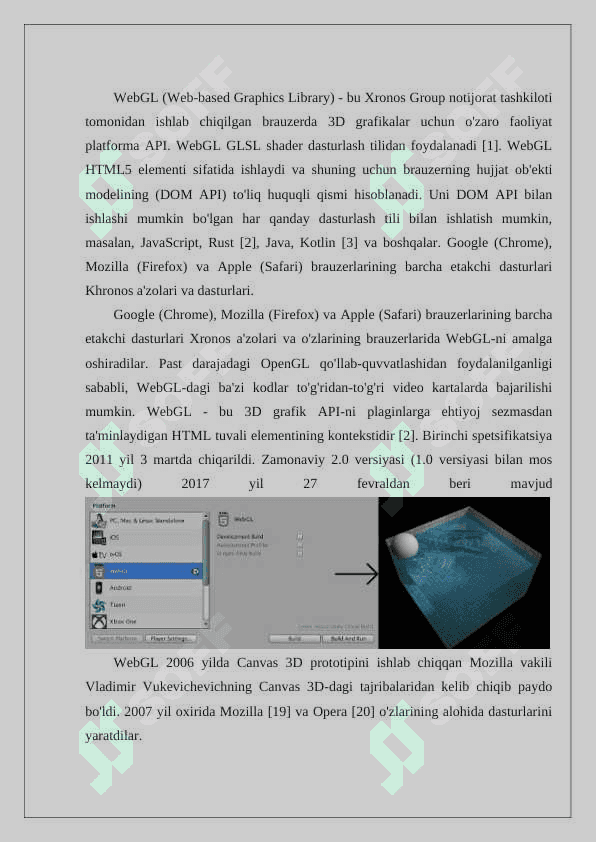 WebGl grafik kutubxonasi 3