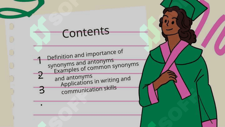 Synonyms and antonyms 2
